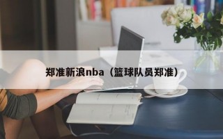 郑准新浪nba（篮球队员郑准）